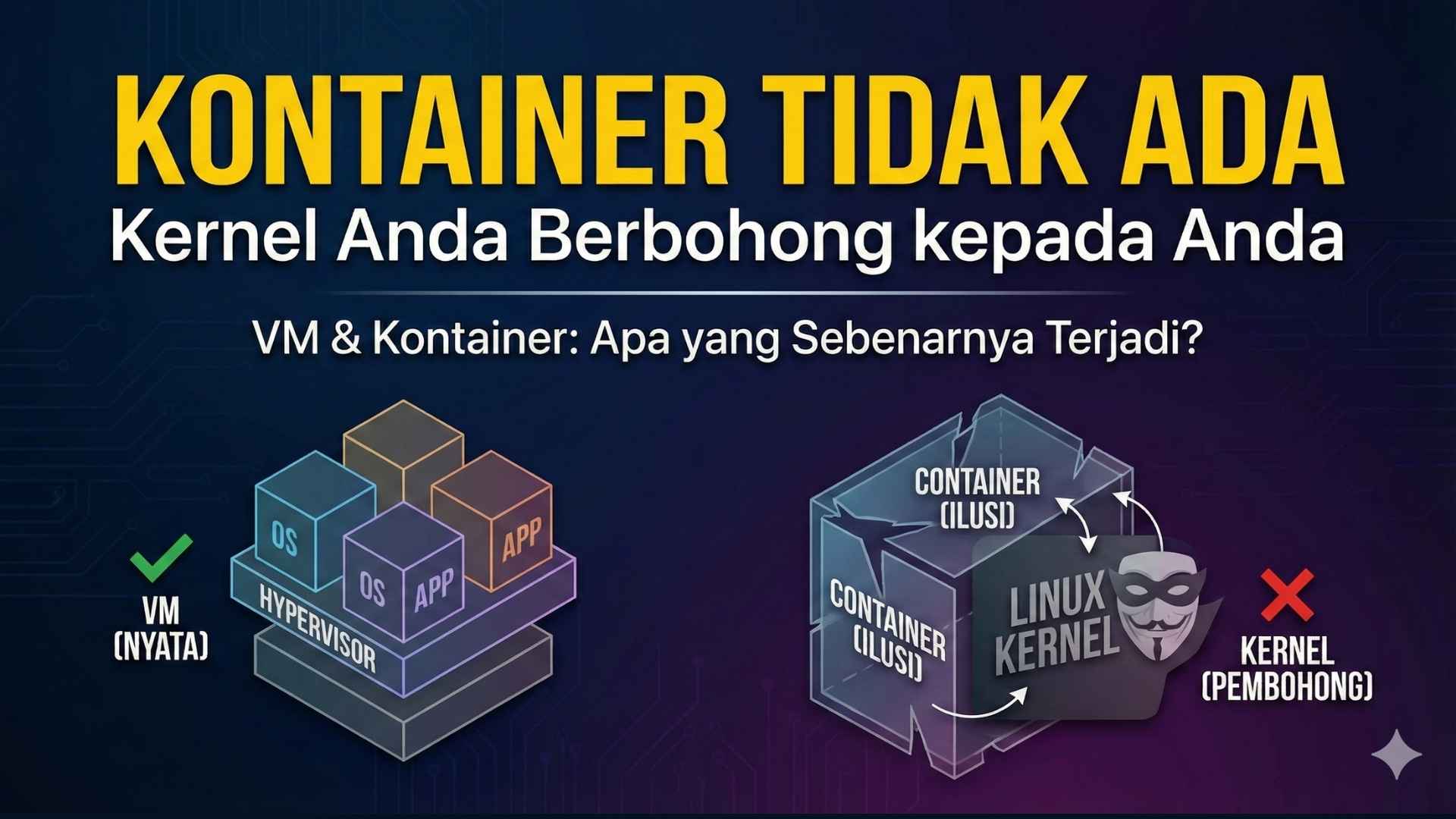 Kontainer Tidak Ada — Kernel Anda Berbohong kepada Anda