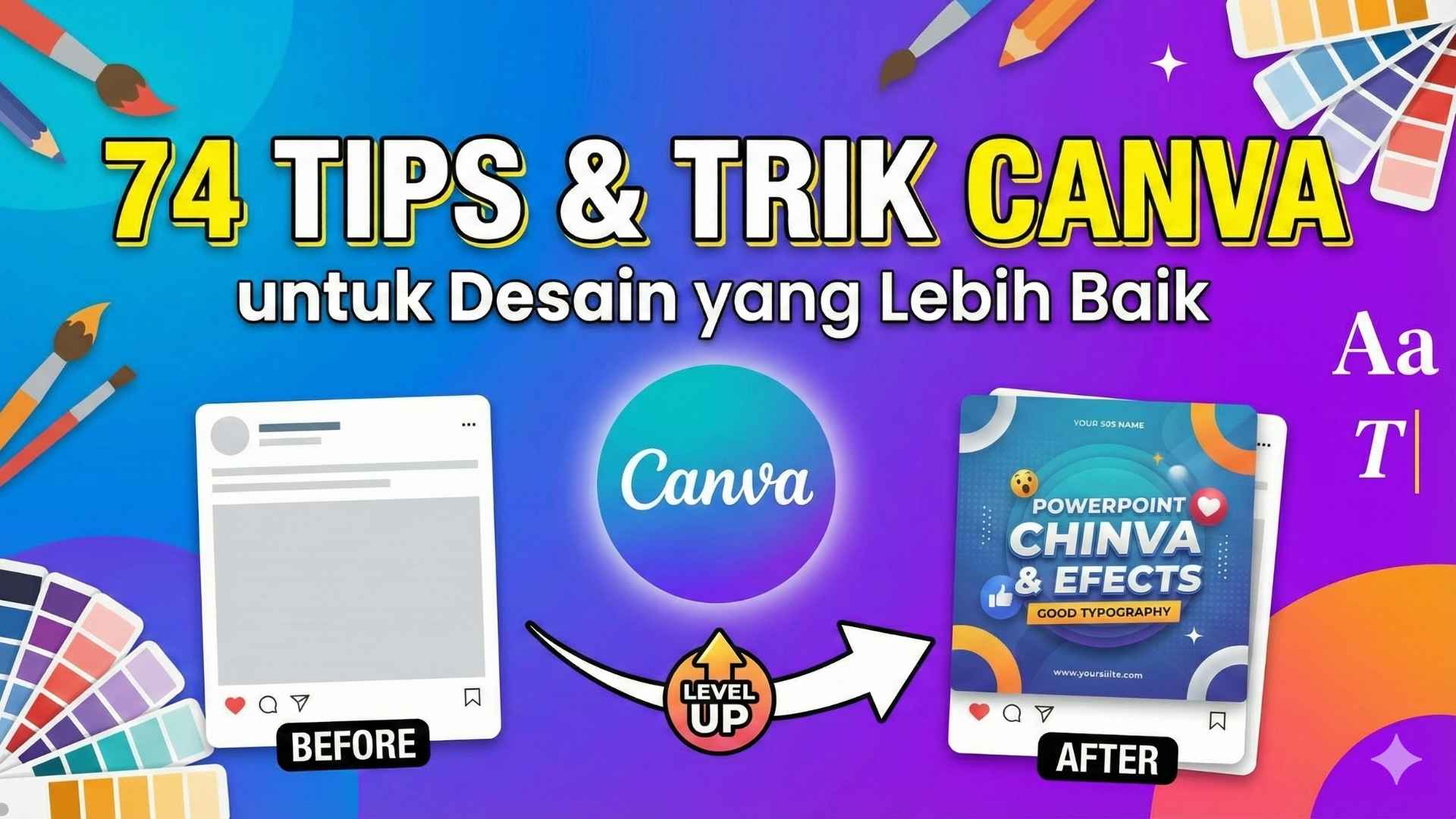 74 Tips dan Trik Canva untuk Desain yang Lebih Baik