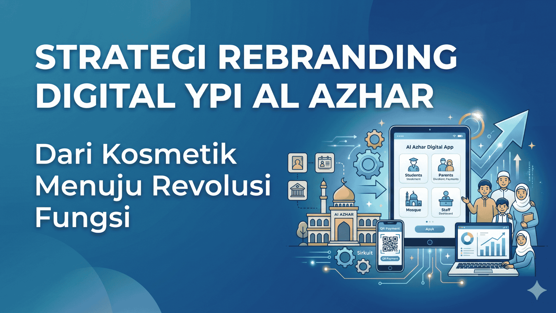 Strategi Rebranding Digital YPI Al Azhar: Dari Kosmetik Menuju Revolusi Fungsi