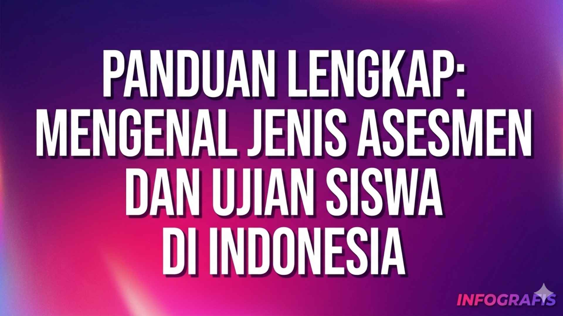 Panduan Lengkap: Mengenal Jenis Asesmen dan Ujian Siswa di Indonesia