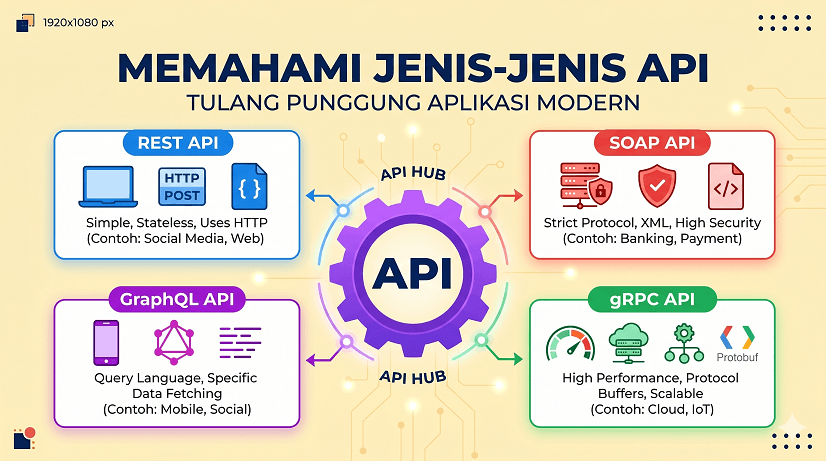Mengenal Berbagai Jenis API: Tulang Punggung Aplikasi Modern