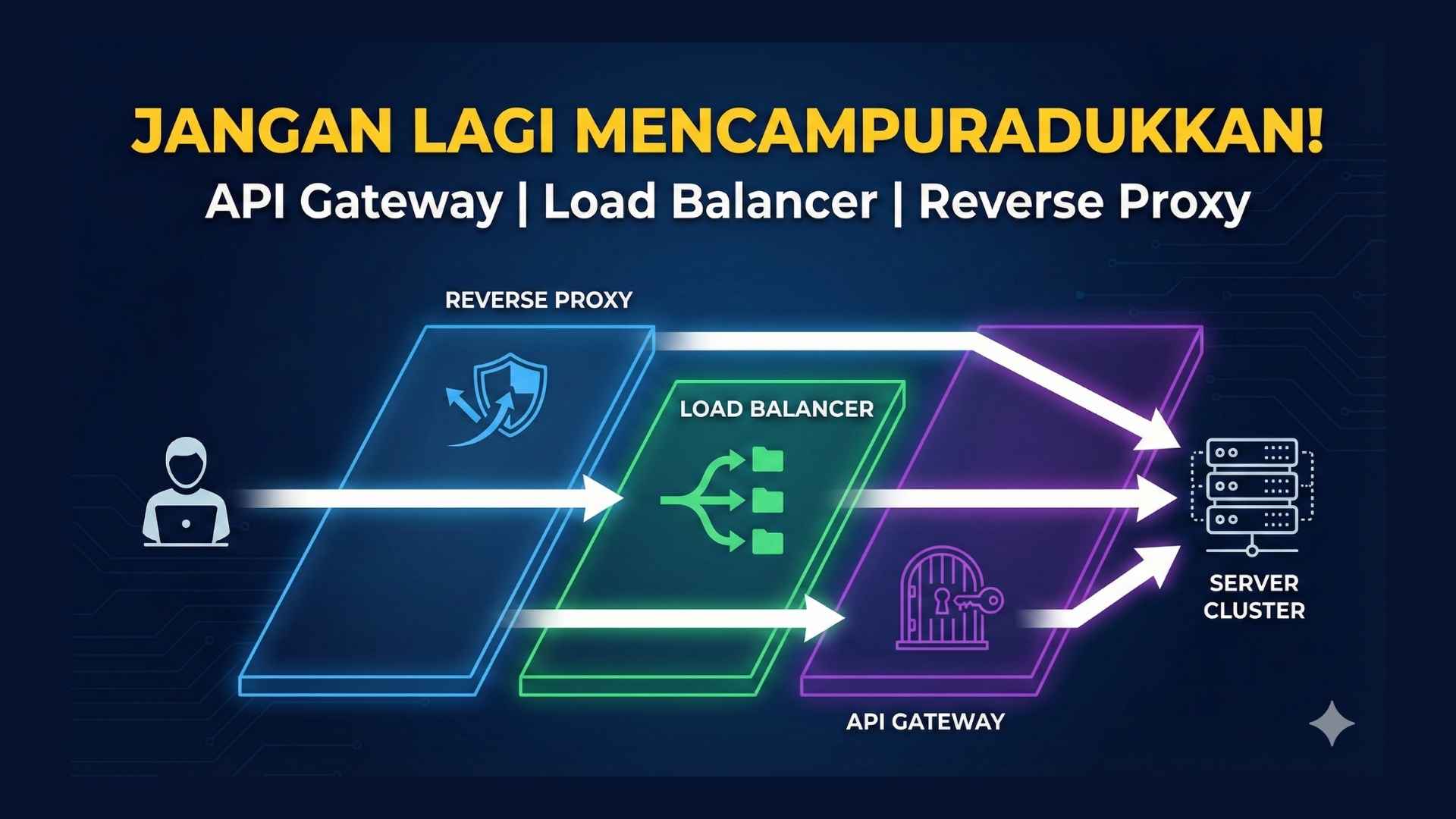 Jangan Lagi Mencampuradukkan API Gateway, Load Balancer, dan Reverse Proxy