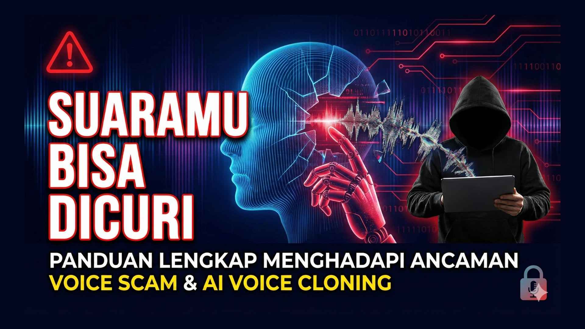 Suaramu Bisa Dicuri: Panduan Lengkap Menghadapi Ancaman Voice Scam & AI Voice Cloning